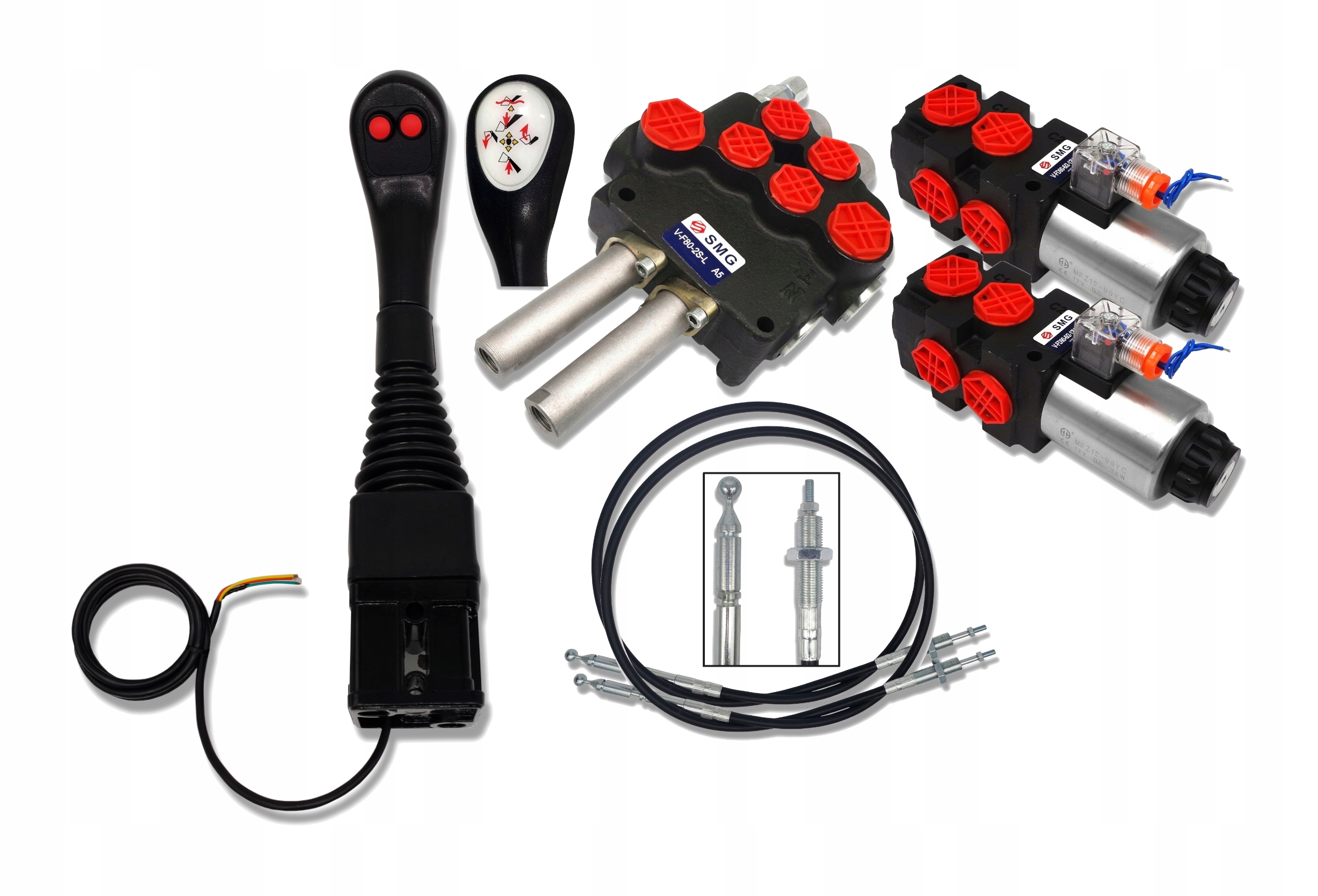 4 Sekční Sada Tura 80L Joystick 2P Lanko 1000 mm