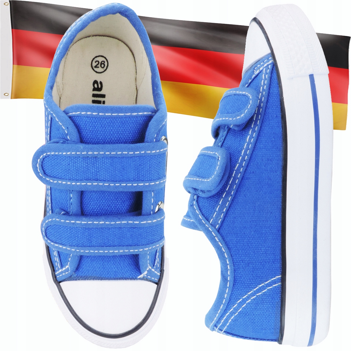 ОБУВЬ КРОССОВКИ ДЕТСКИЕ КРОССОВКИ НА ЛИПУЧКЕ РОЗ: 27