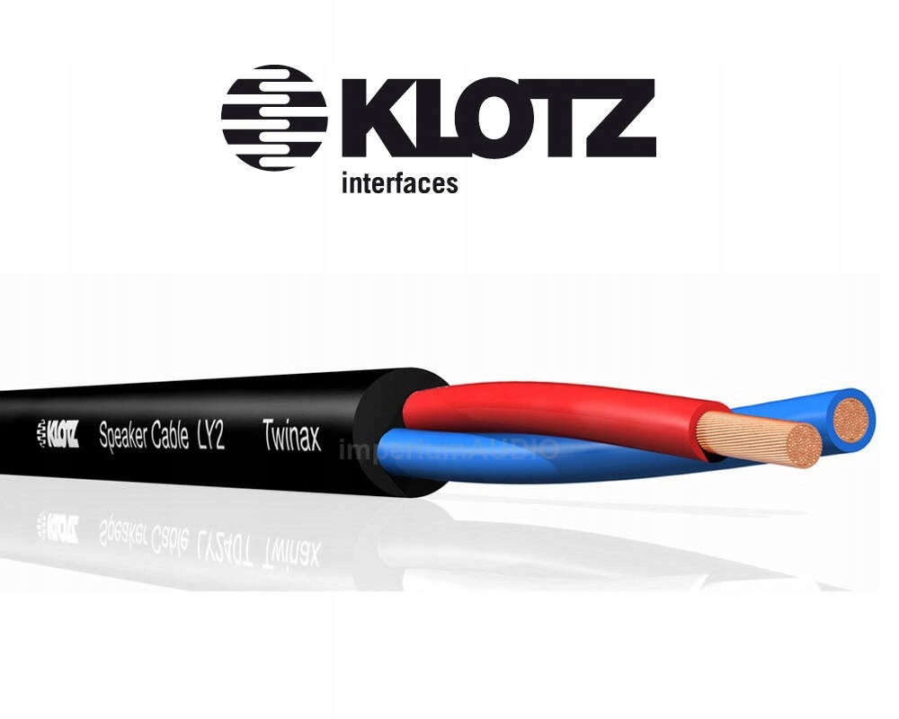 Kabel przewód głośnikowy KLOTZ LY240 OFC 2x4mm2 Kod producenta K-SCY2040