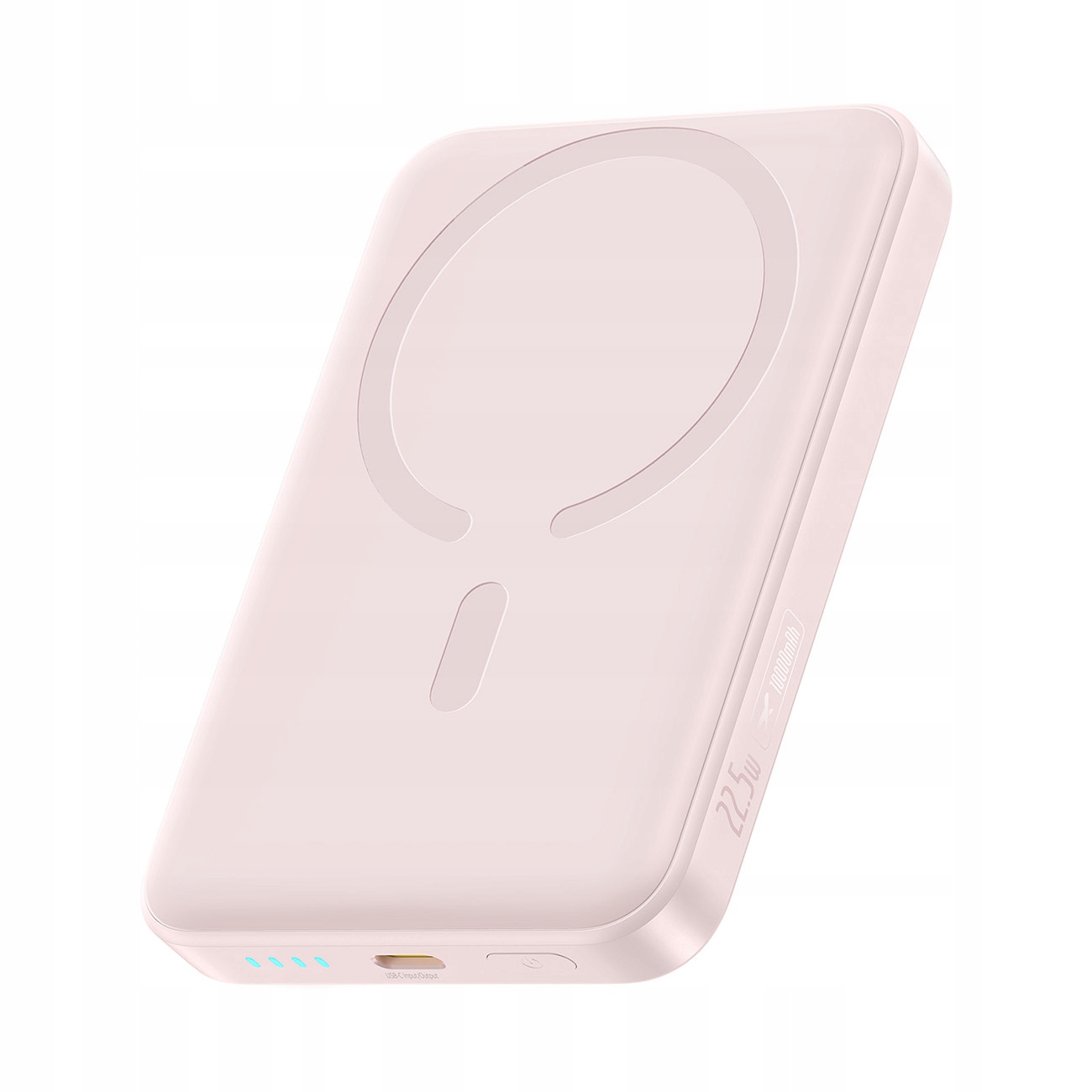 Indukční powerbanka 10000 mAh 22,5 W MagSafe Baseus EnerFill FM11 růžová