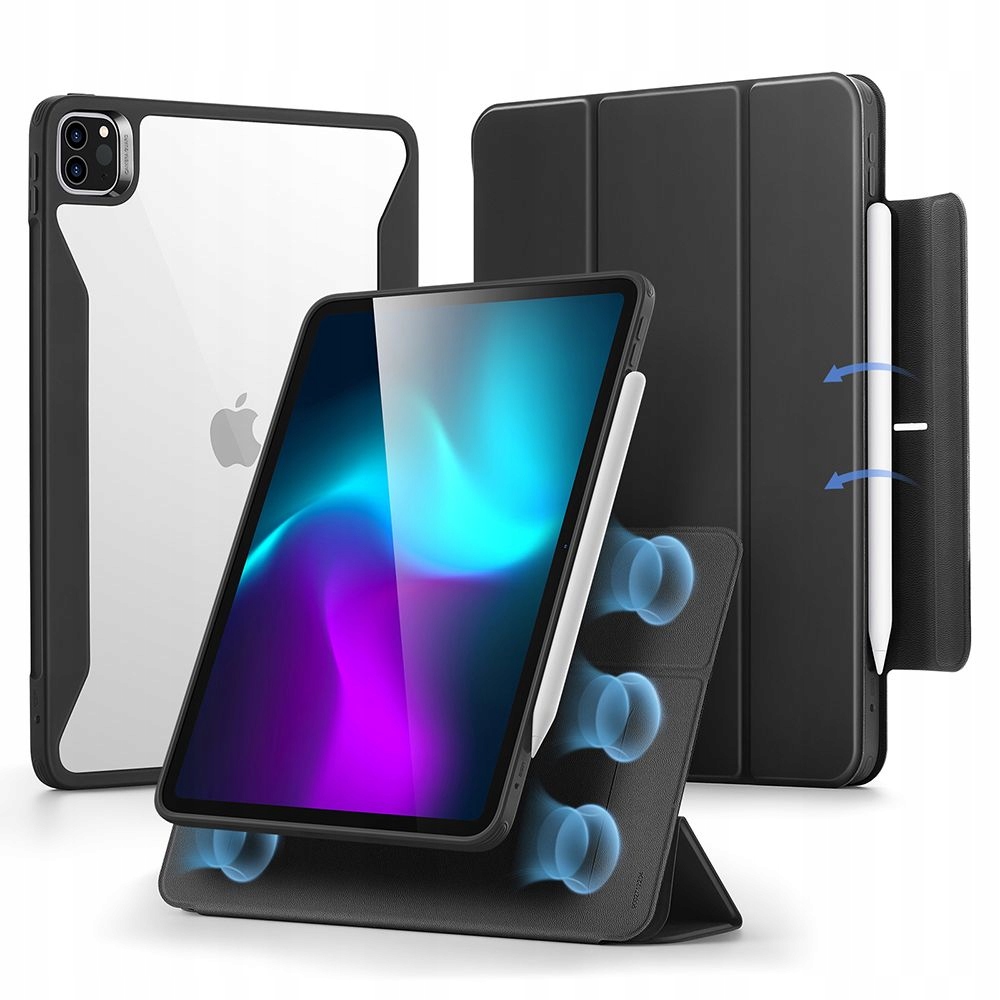 Esr Rebound Hybrid Ochronne etui iPad Pro 13 (2024) Czarne