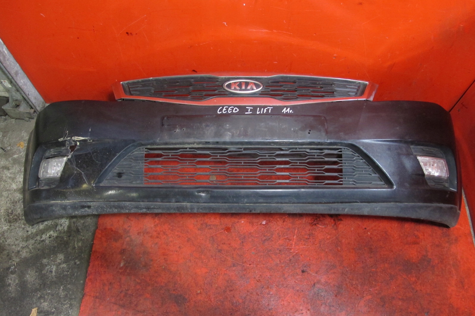 KIA CEED and 1 ED LIFT 09-12 front PREKLADgrill fog light front bumper front 1K