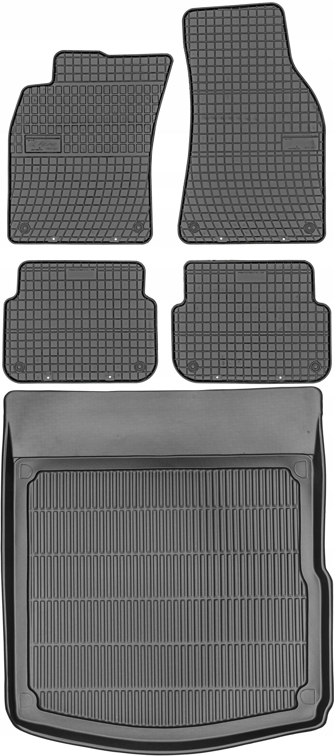 Audi A6 C6 Sedan od roku 2004-05.2006 Sada Koberce batožinový priestor