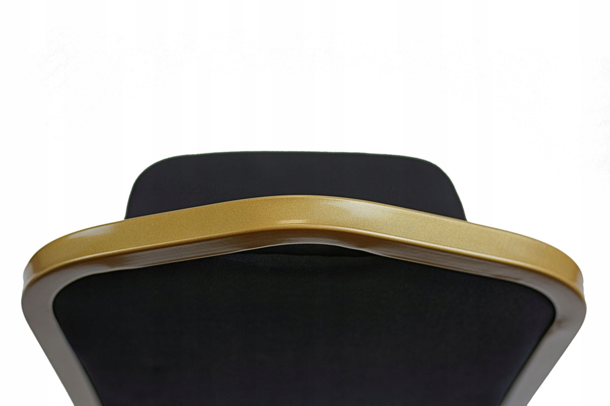 Krzesło bankietowe sztaplowane tapicerowane weselne Rzym czarne 25x25x1,2cm Marka Bankietowo