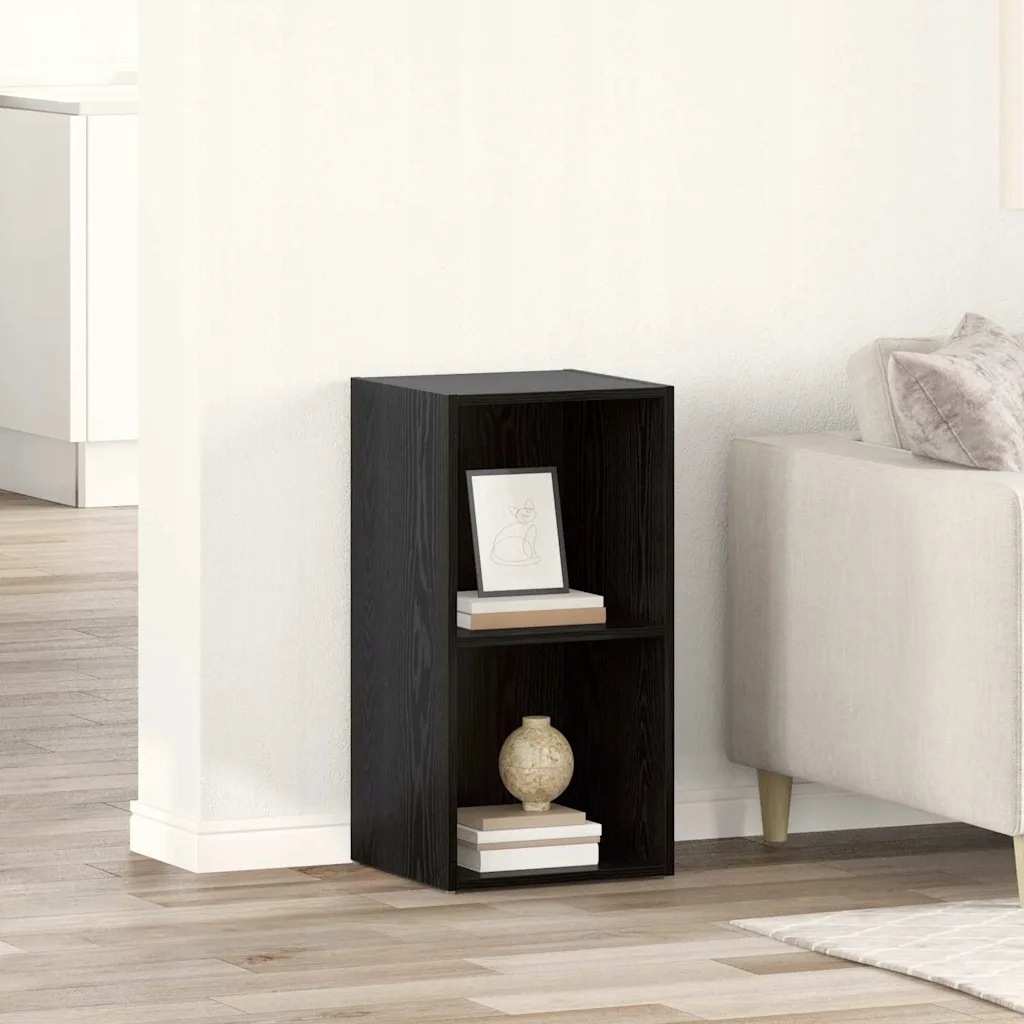 vidaXL Sestava Tv skříněk Černá 72 x 35 x 37 cm kompozitní dřevo