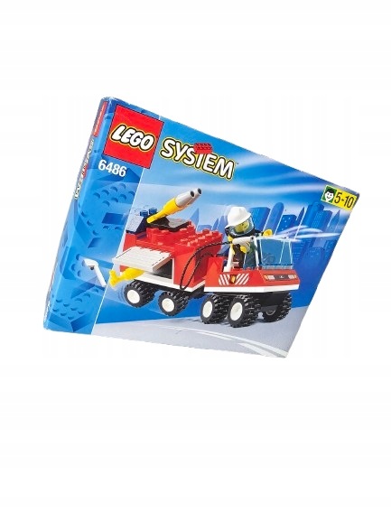 nowy Lego City 6486 Fire Engine wóz strażacki Town Misb 1997