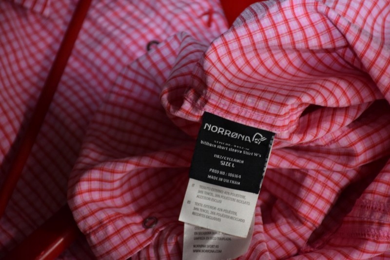 Norrona Bitihorn ss shirt koszula damska, L Rękaw krótki rękaw