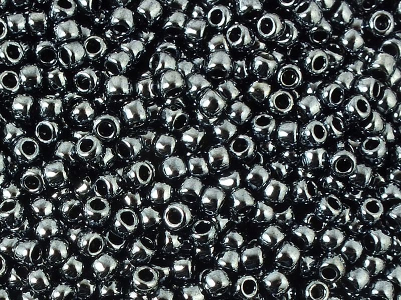 Toho Round 8o-81 Metallic Hematite 100 g