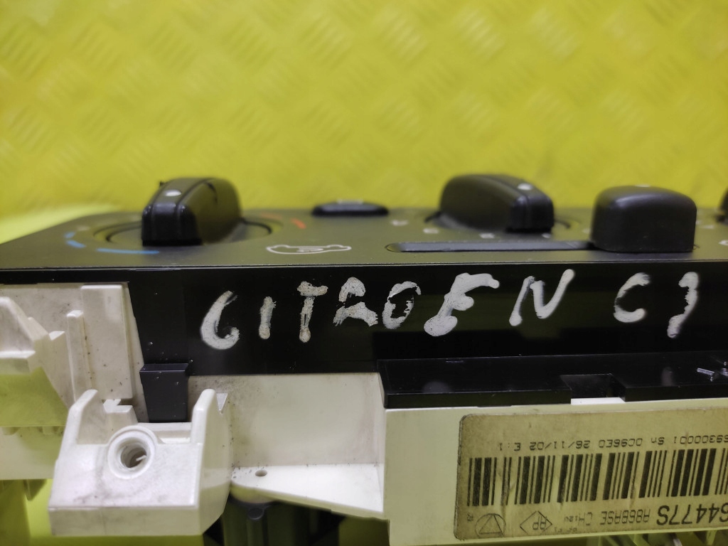 CITROEN C3 PANEL klími klimatizaci F664477S