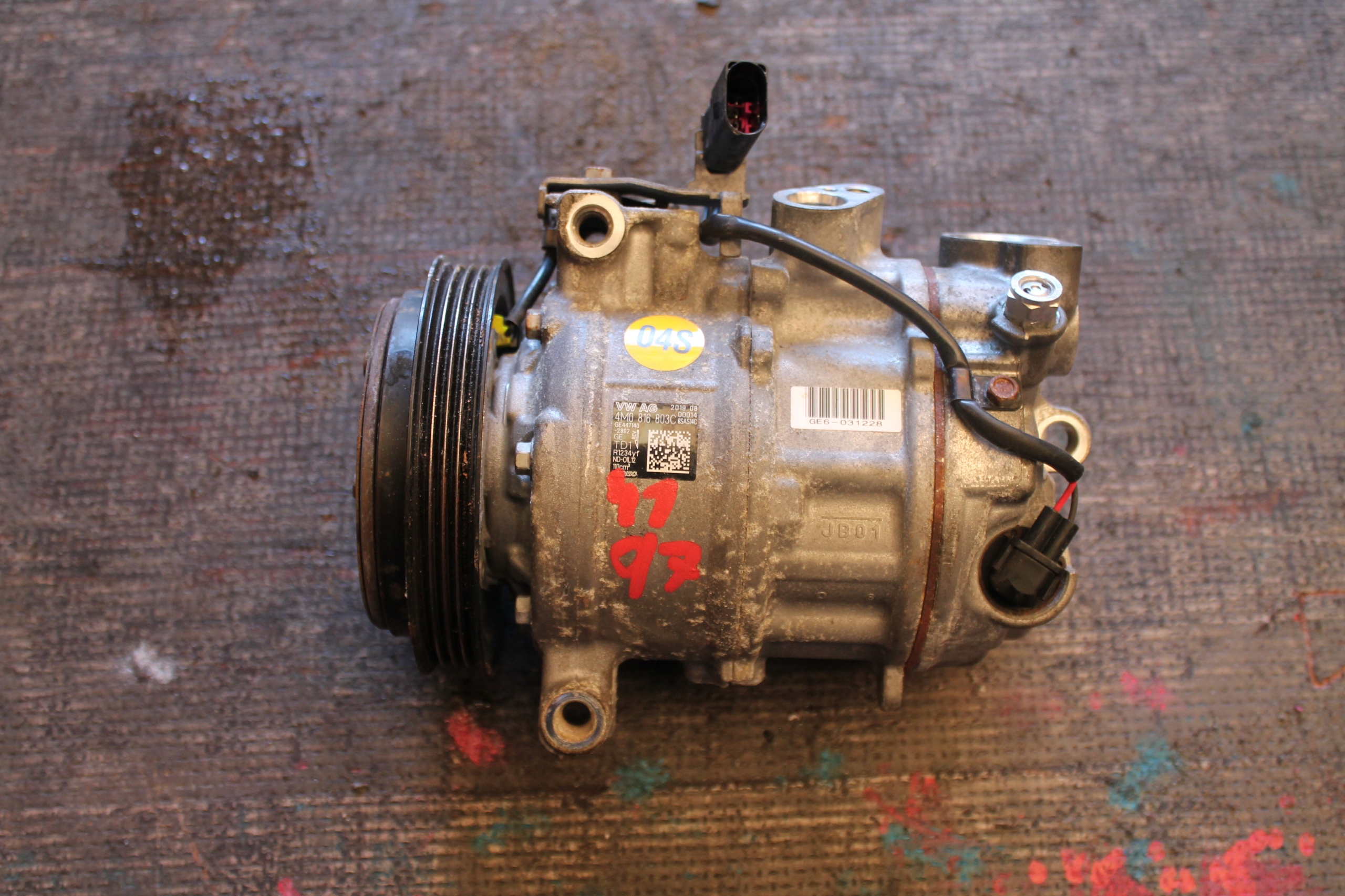 4197. Klimakompressor klimaanlage AUDI 4M0816803C