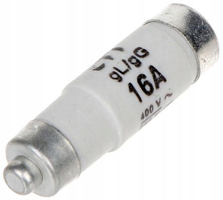 

Wkładka topikowa D01 Bezpiecznik 16A gL/gG 400V