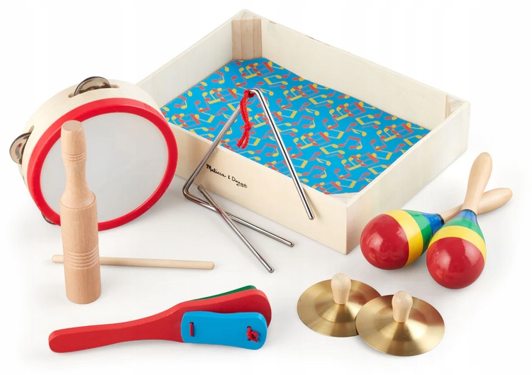 Instrumenty Muzyczne Rozwijają Słuch Poczucie Rytmu 10488 Melissa and Doug