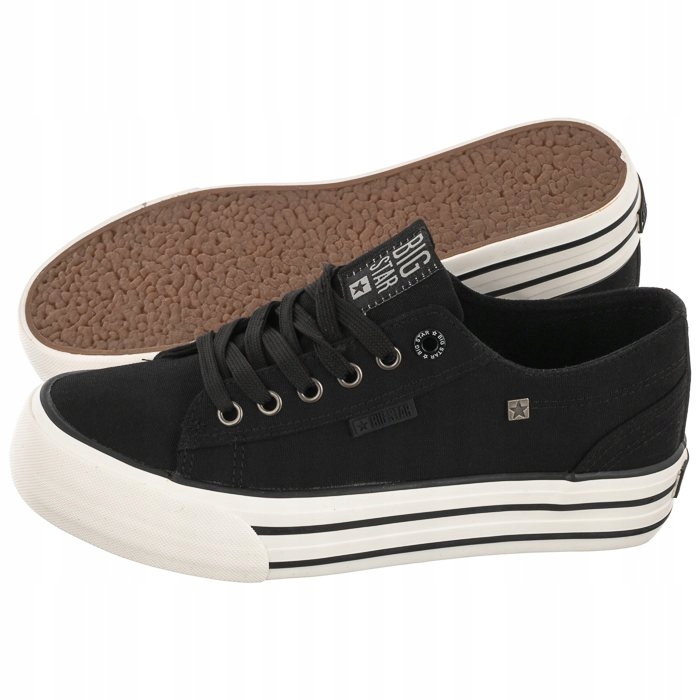 

Buty Damskie Trampki Big Star Czarne HH274056