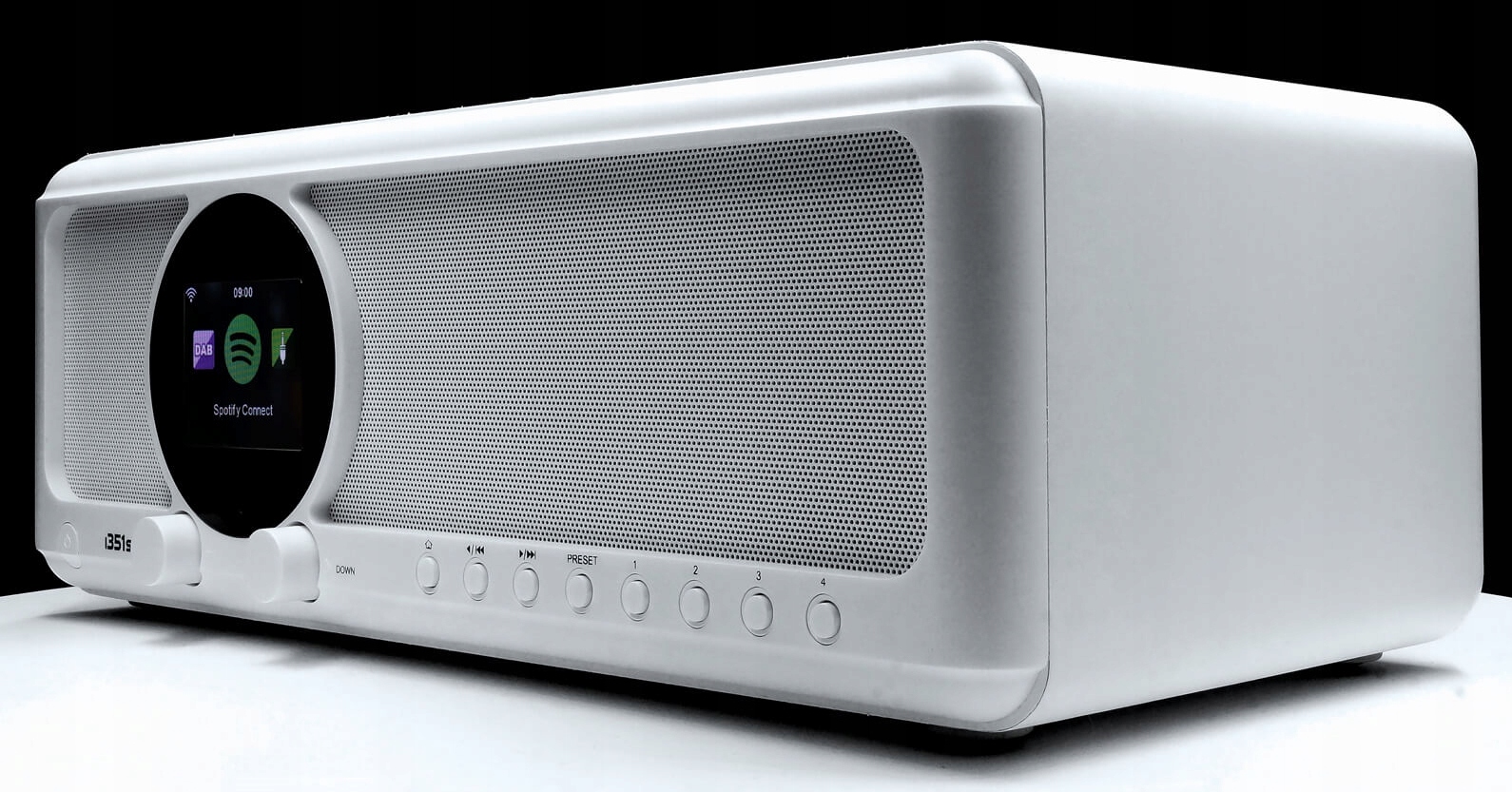 Radio FM DAB Internetowe z WiFi Ferguson Regent i351s Spotify USB Bluetooth Waga produktu z opakowaniem jednostkowym 4 kg