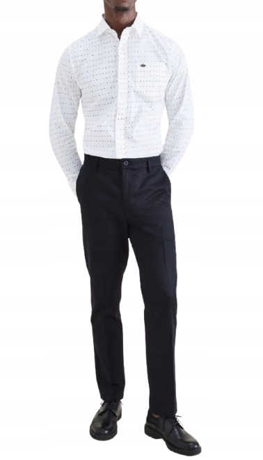 Dockers Tmavě Modré Pánské Chinos Kalhoty Bavlna W Kant 38/30 J2B