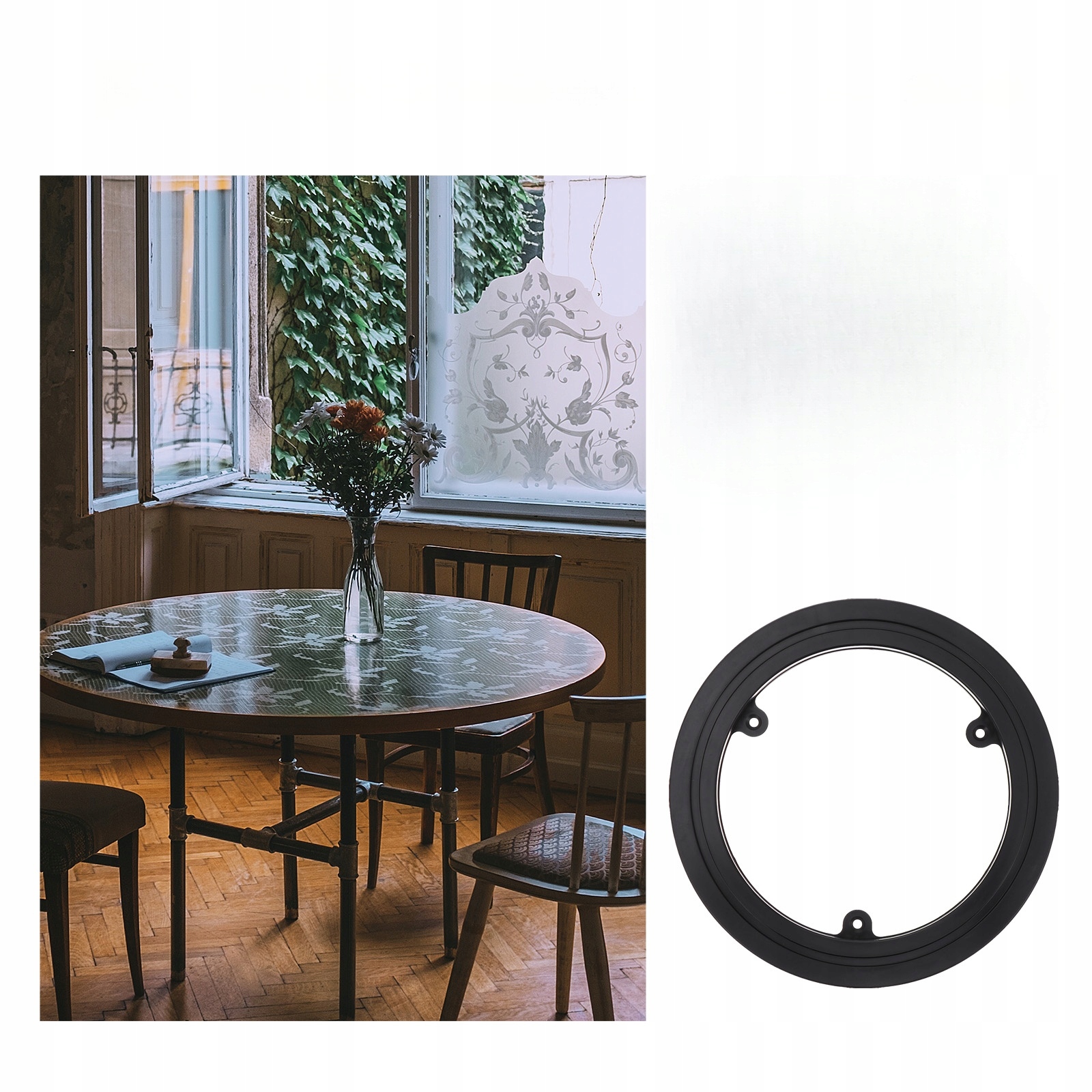 PODSTAWA STOŁU OBROTOWEGO ŁOŻYSKO OBROTOWE Wysokość mebla 1 cm