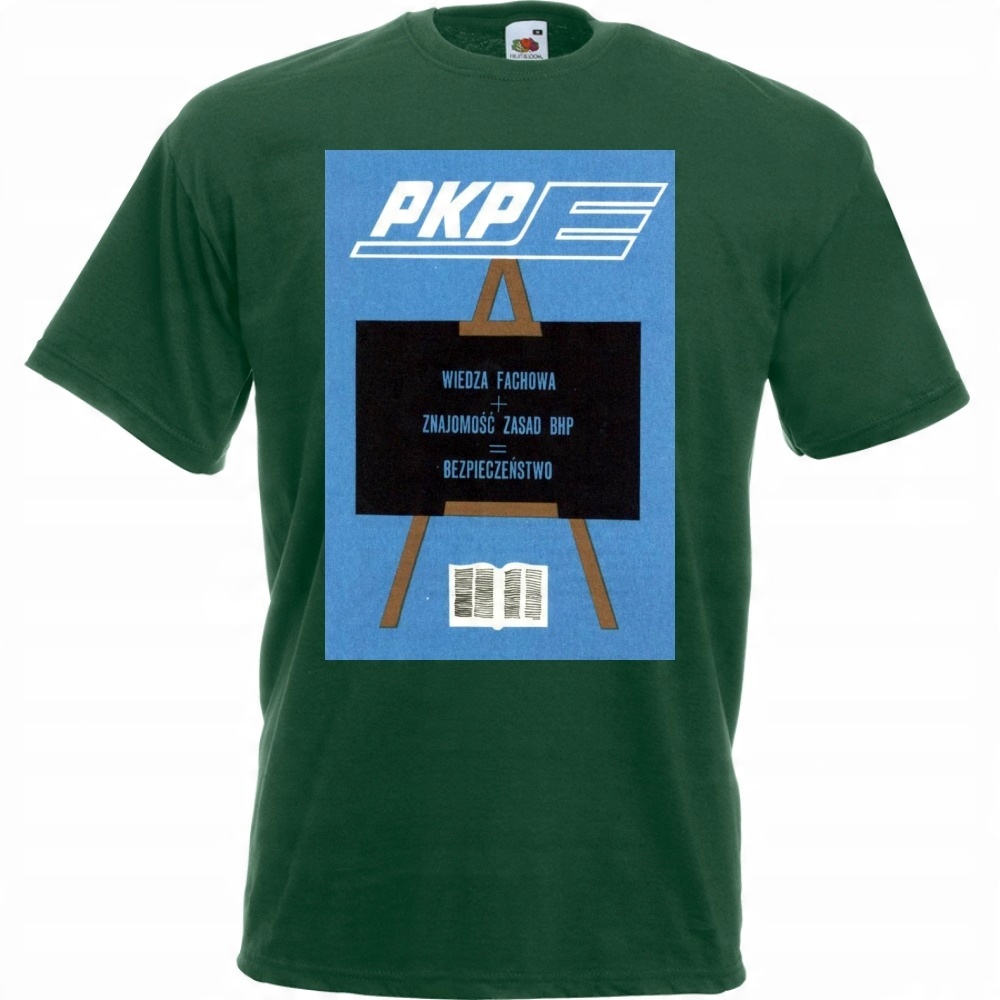 

Koszulka Prl komuna plakat prezent S butelkowa
