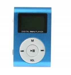 MP3 Ravo A2 niebieski 2 Gb Mini/radio/pendrive/dyktafon