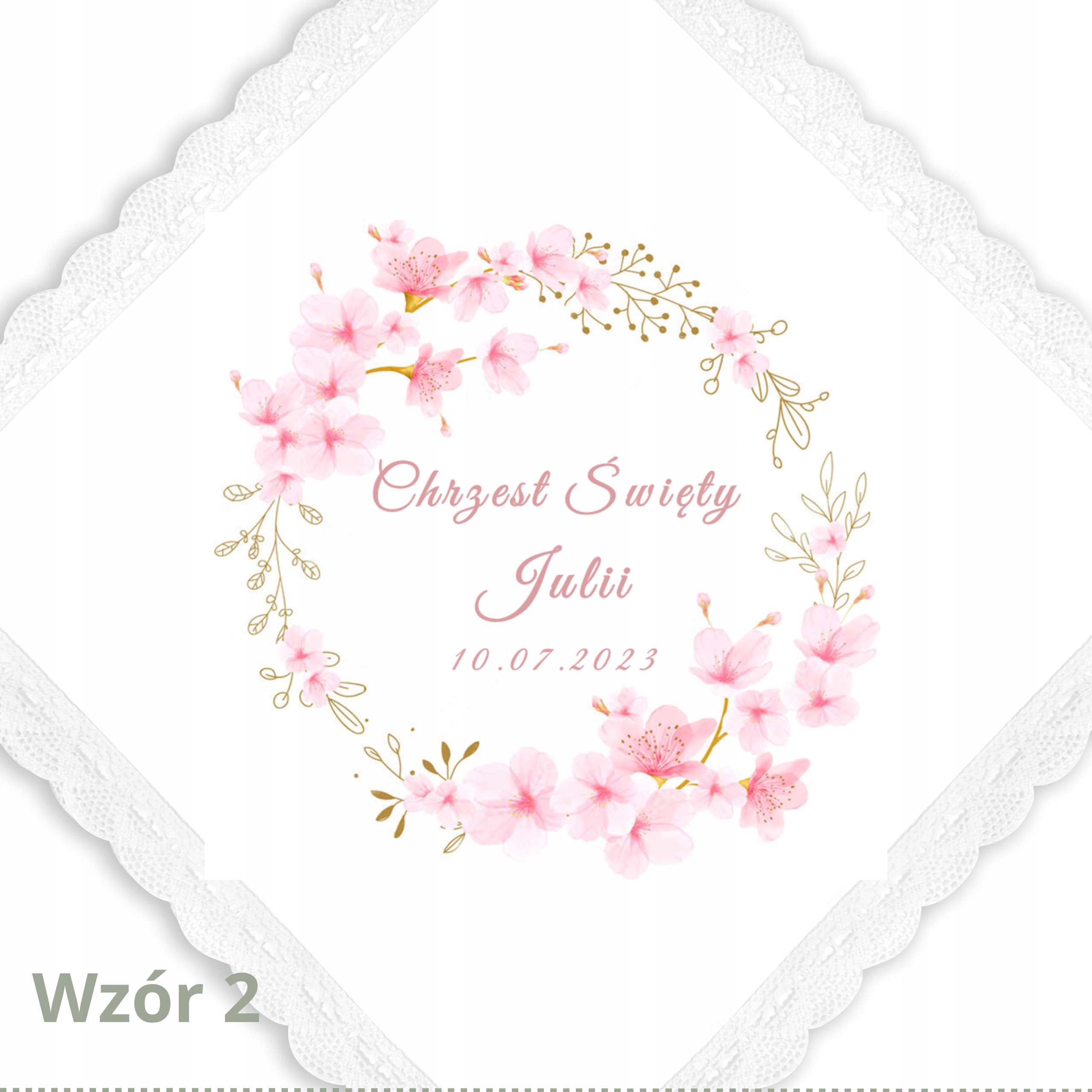 ŚWIECA GROMNICA DO CHRZTU SZATKA CHRZEST ETUI, EKO Stan opakowania oryginalne