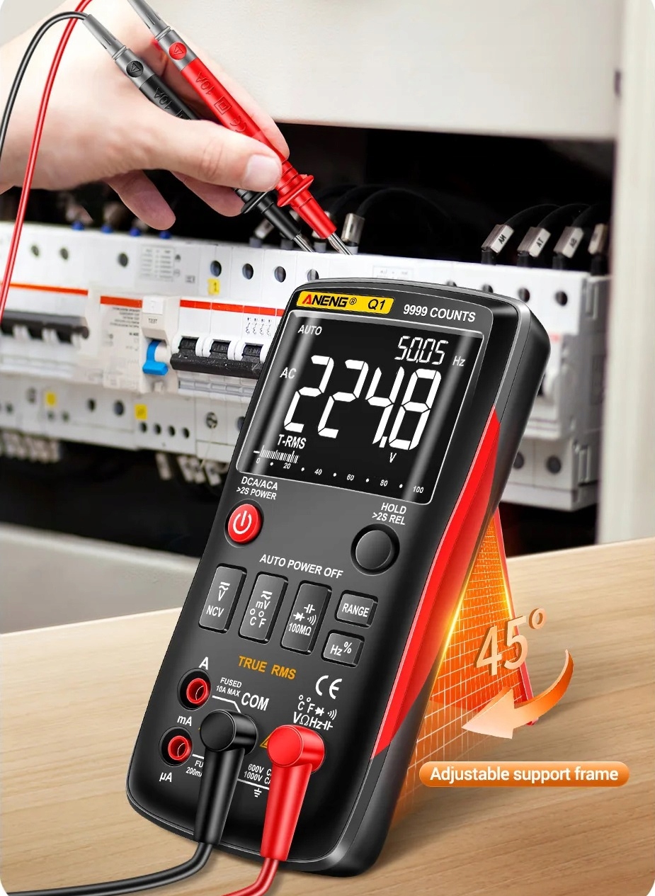 Miernik Multimetr Automatyczny ANENG Q1 TRUE Rms Stan opakowania oryginalne