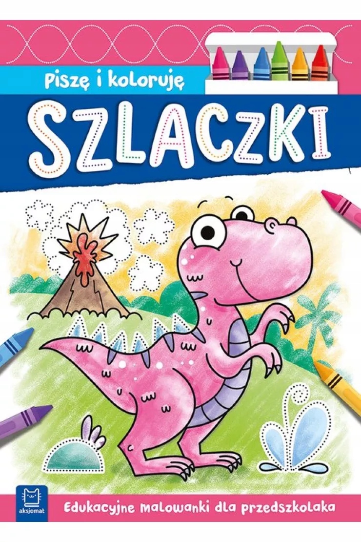 Książeczka Piszę I Koloruję Szlaczki Edukacyjne Malowanki Dla Przedszkolaka