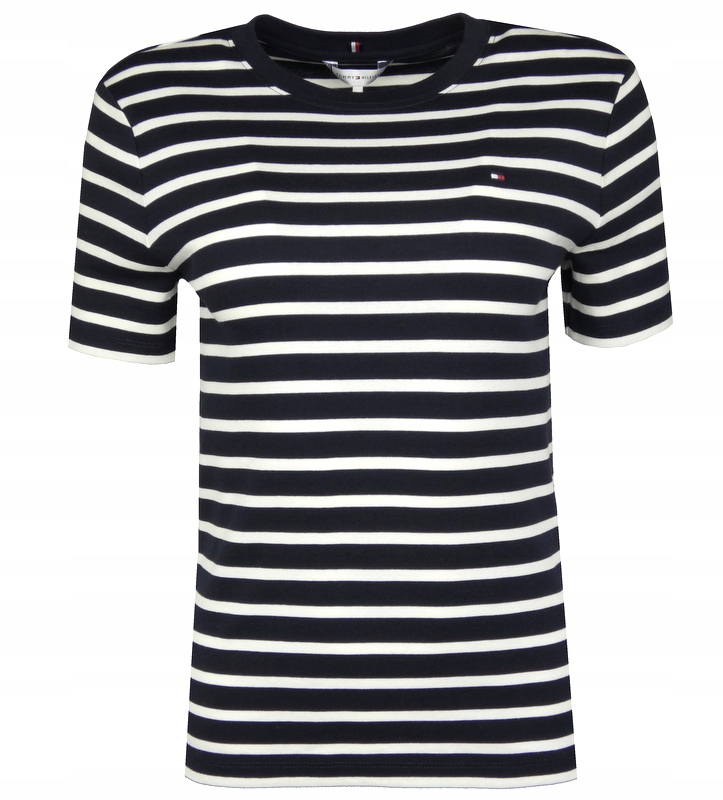 Tommy Hilfiger dámské tričko, Slim, pruhy, M