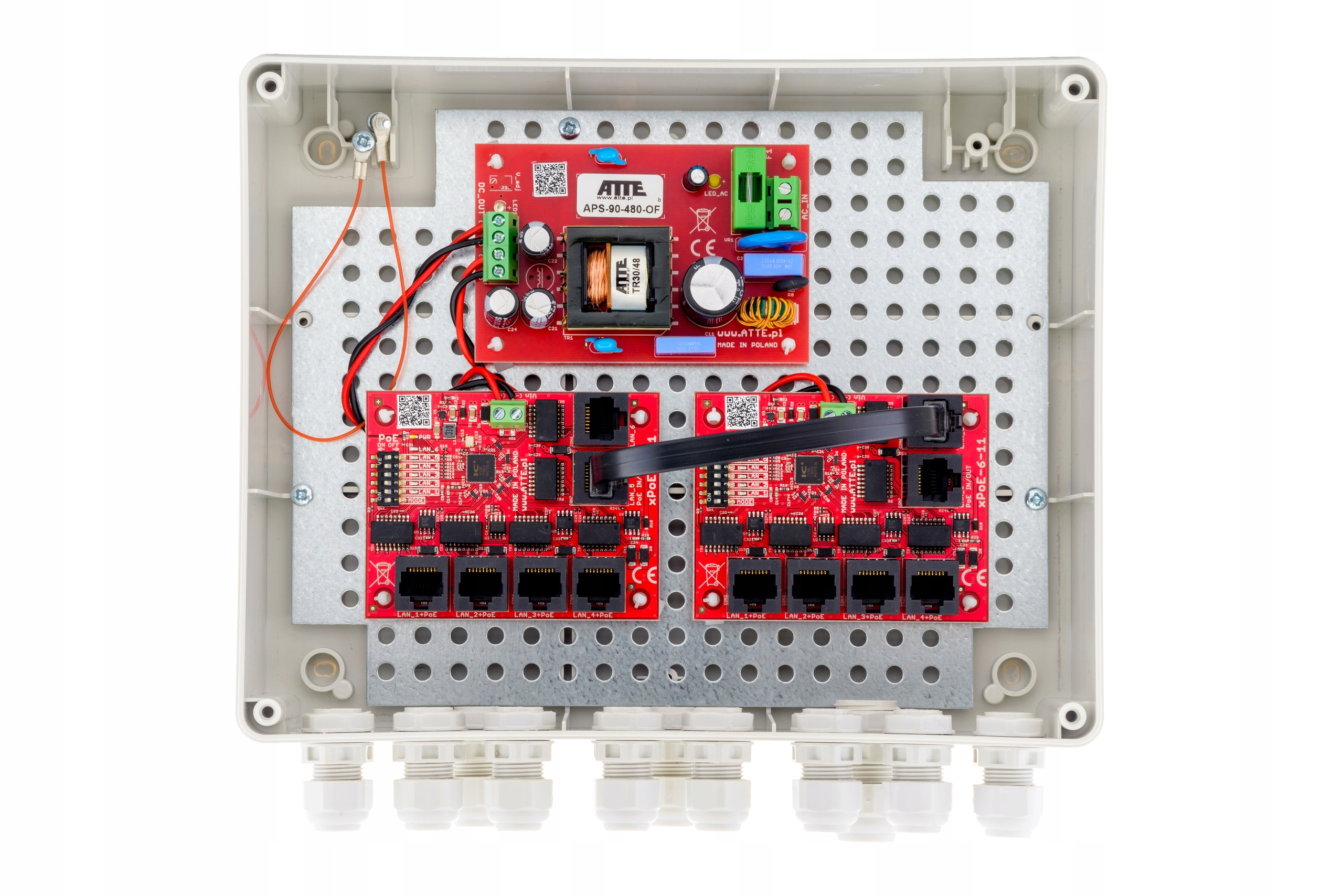 Prepínač pre 9 kamier IP-9-11-L2 Atte