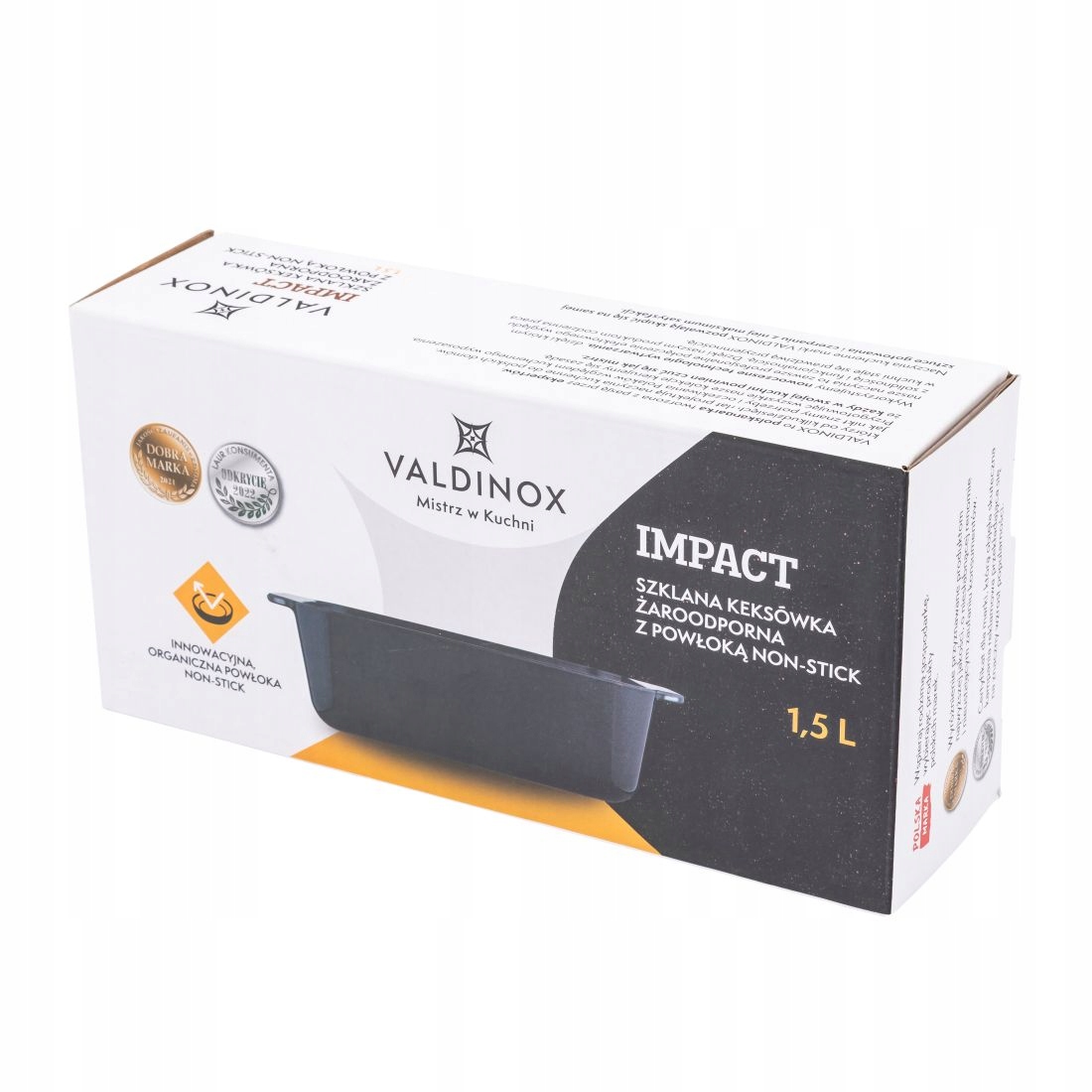 Keksówka do ciast chleba wysoka jakość nieprzywierająca Valdinox BPA Free Stan opakowania oryginalne