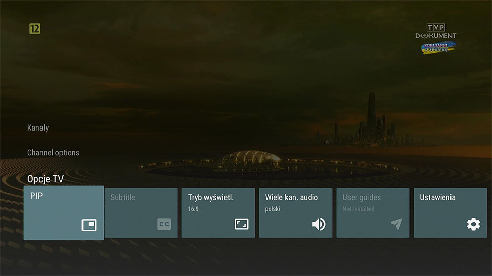 Dekoder MASCOM MC A102T/C Android 10 DVB-T2 H.265 Głębokość produktu 11.5 cm