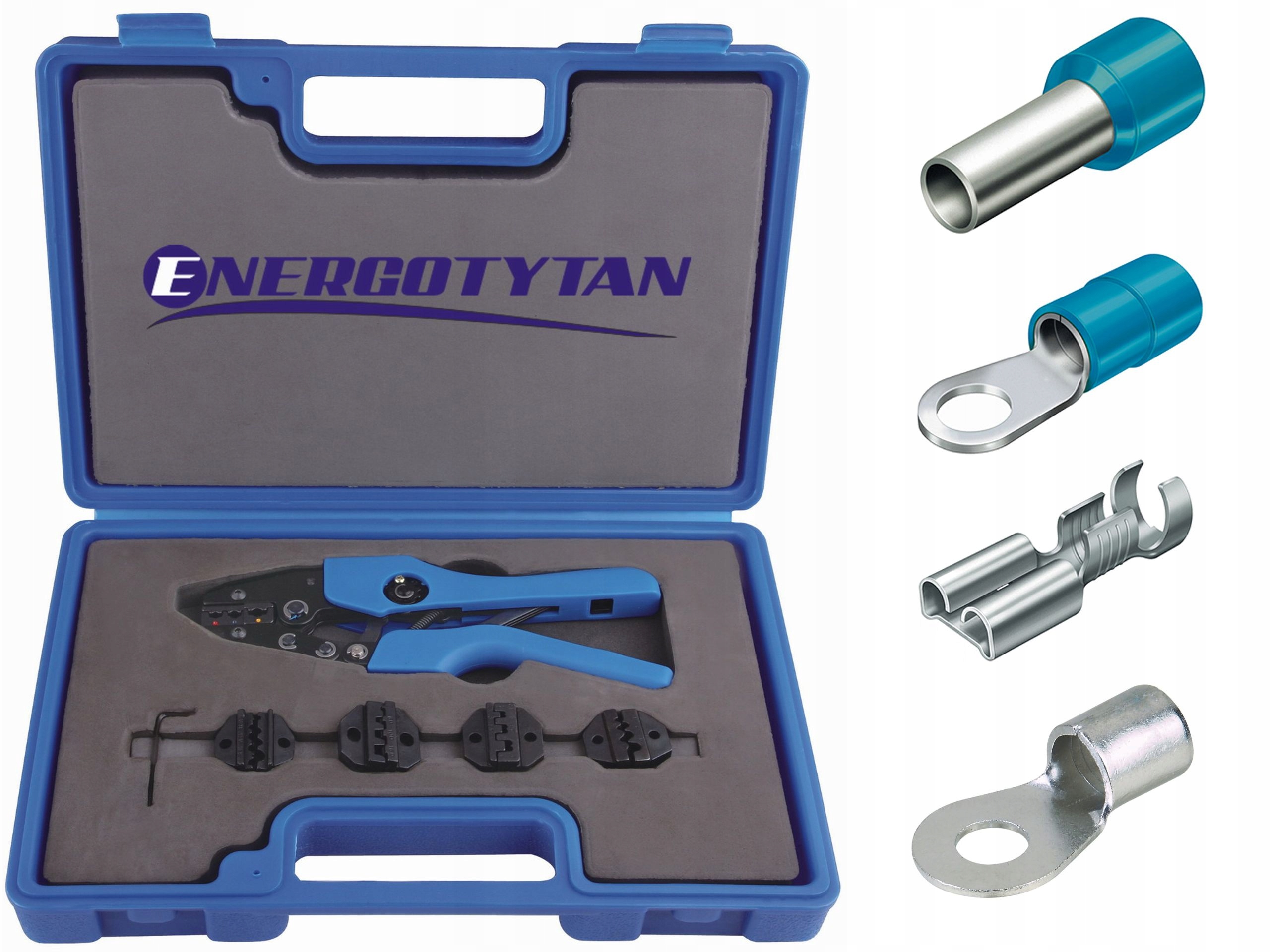 Svěrák s vyměnitelnými matricemi 0,5-16 mm² Z-001 5 Matric Energotytan