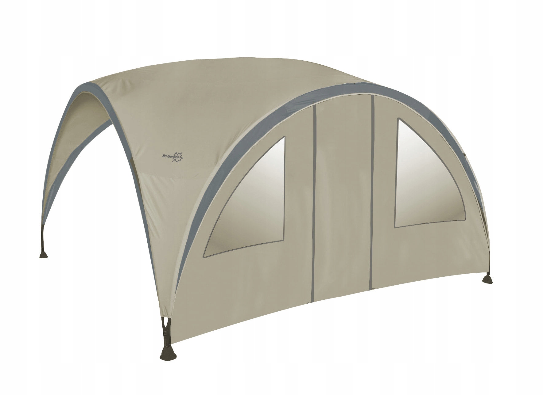 Boční Stěna S Okénkem Do Stanu 370x239 Polyester Béžová Voděodolná