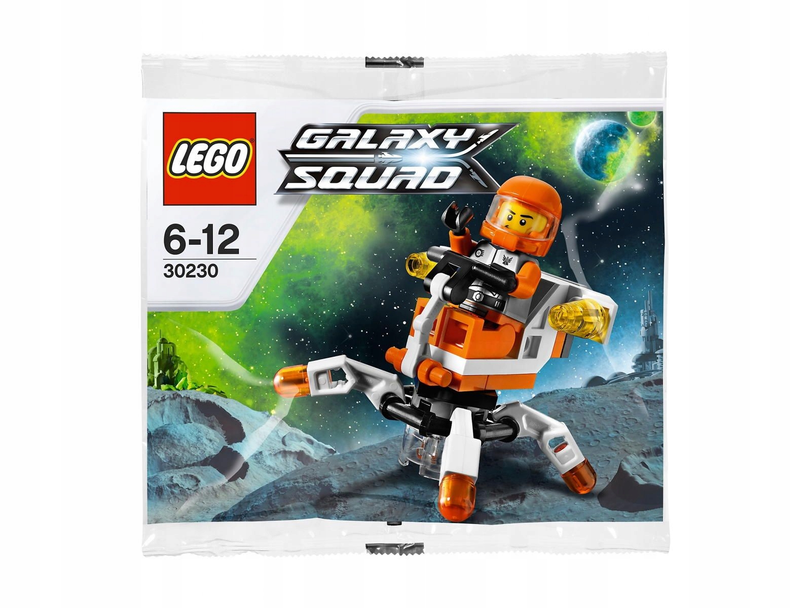 Lego Galaxy Squad 30230 Mini Mech Polybag Unikát 2013