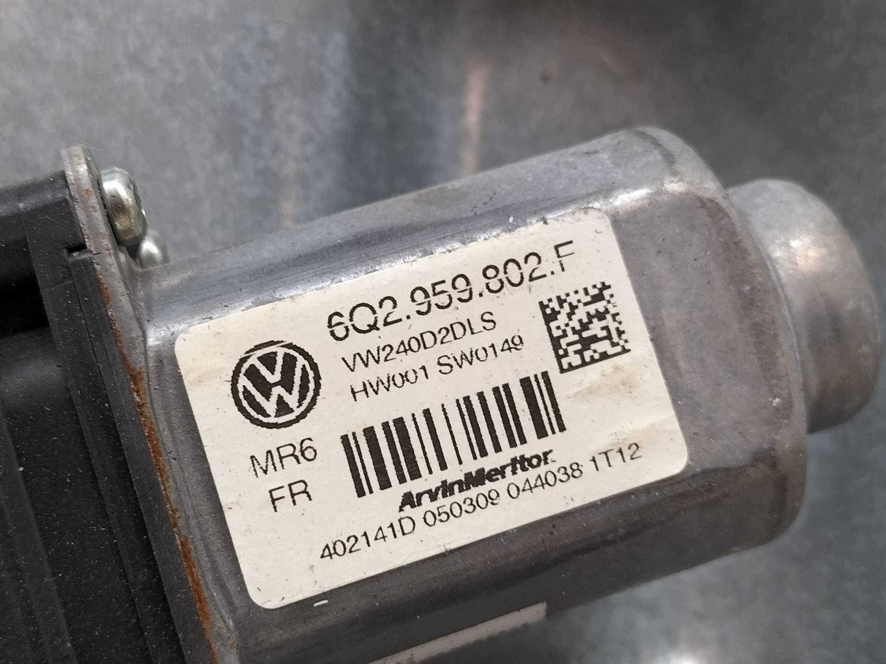mechanism windows left front 3D LIFT 6Q2959802F VW Polo IV (2002-2008)