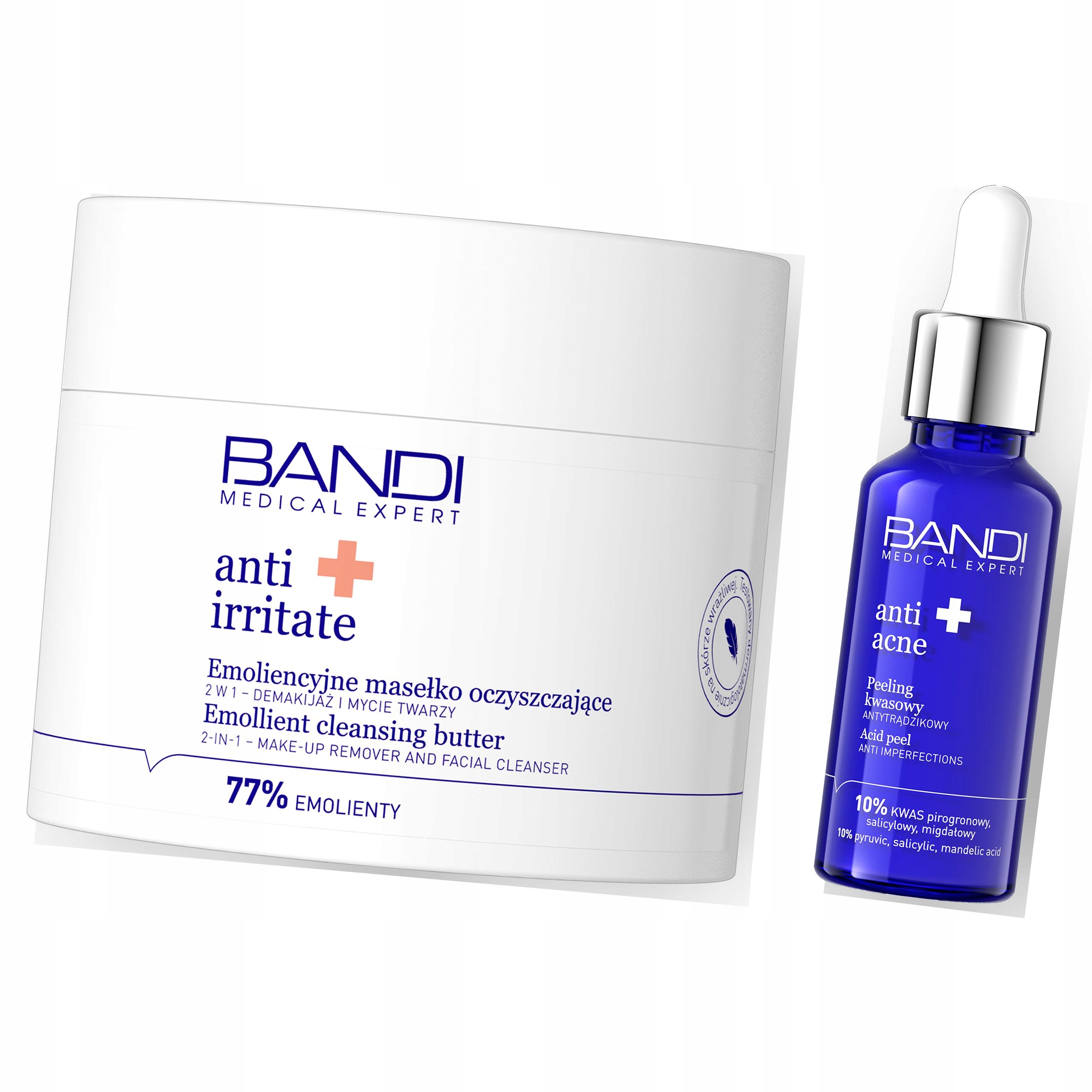 Demakijaż peeling antytrądzikowy Bandi cera Wrażliwa/mieszana-Zdjęcie-0