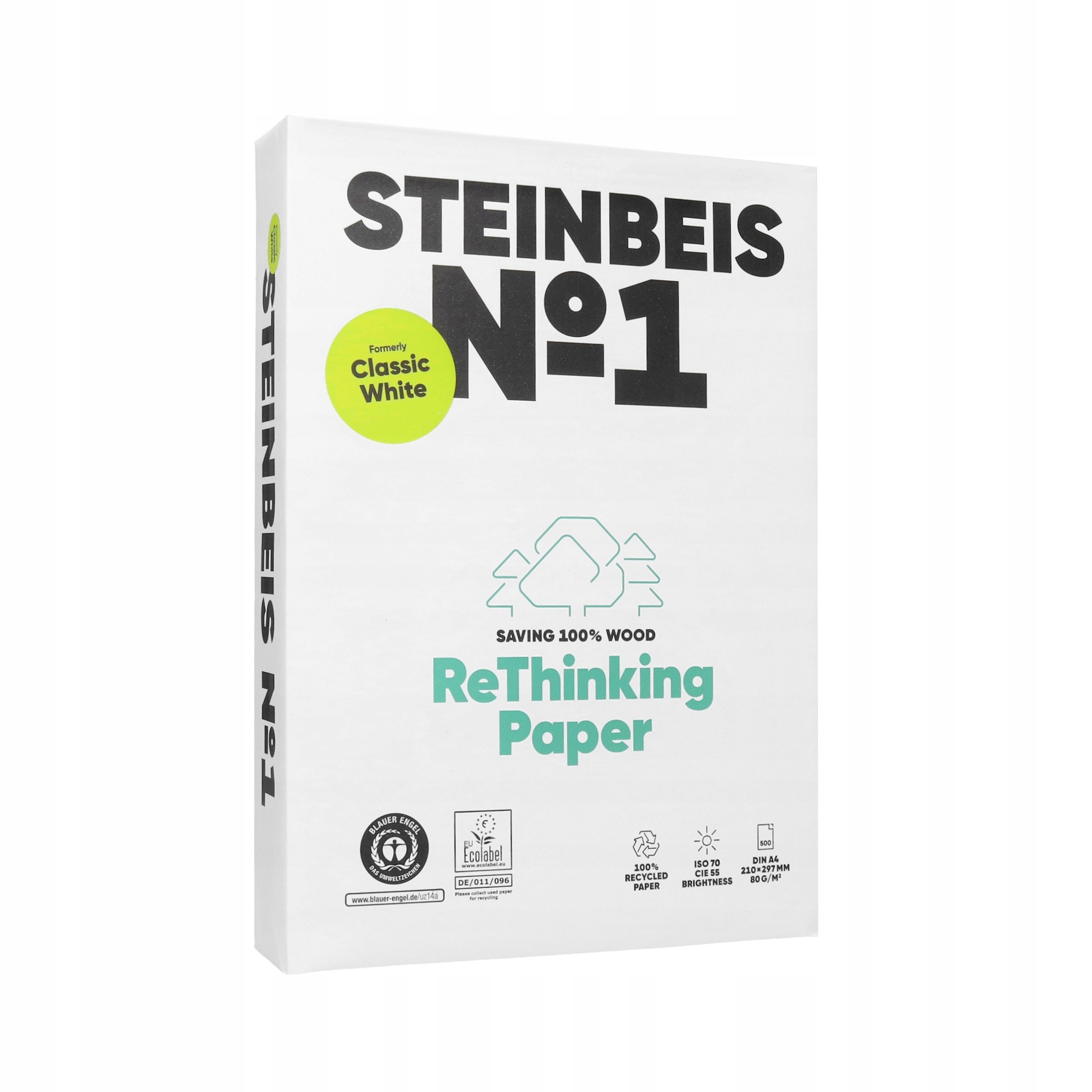 

Papier ksero ekologiczny A4 80g Steinbeis (500)