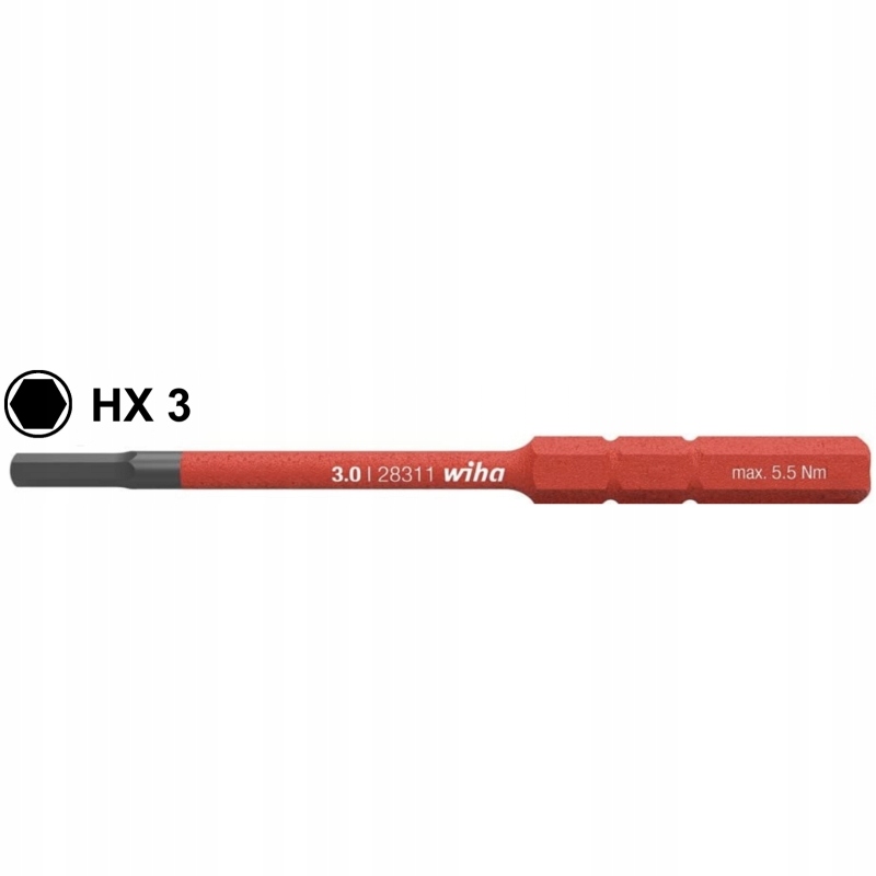 

Wiha bit wymienny imbus 3 x 75 mm slimBit 37147