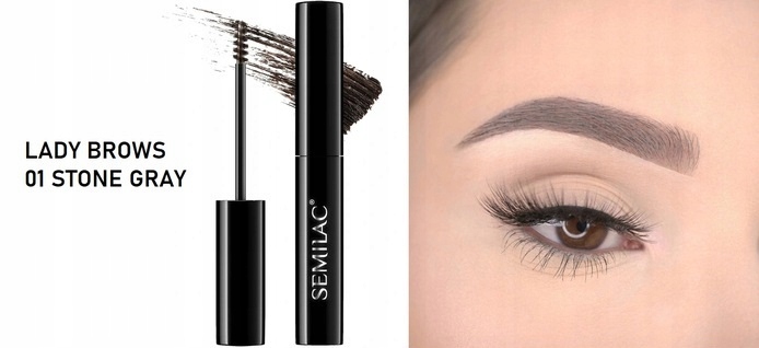 Żelowy Tusz Do Brwi Lady Brows 01 Stone Gray