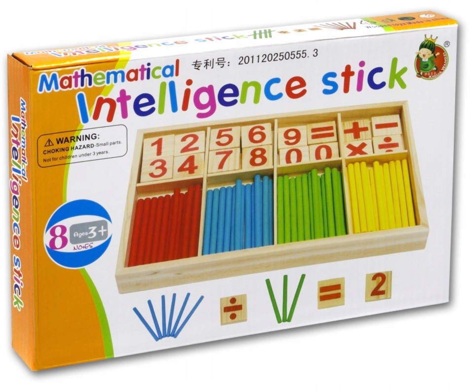 Drewniane Patyczki do Nauki Liczenia Liczydło