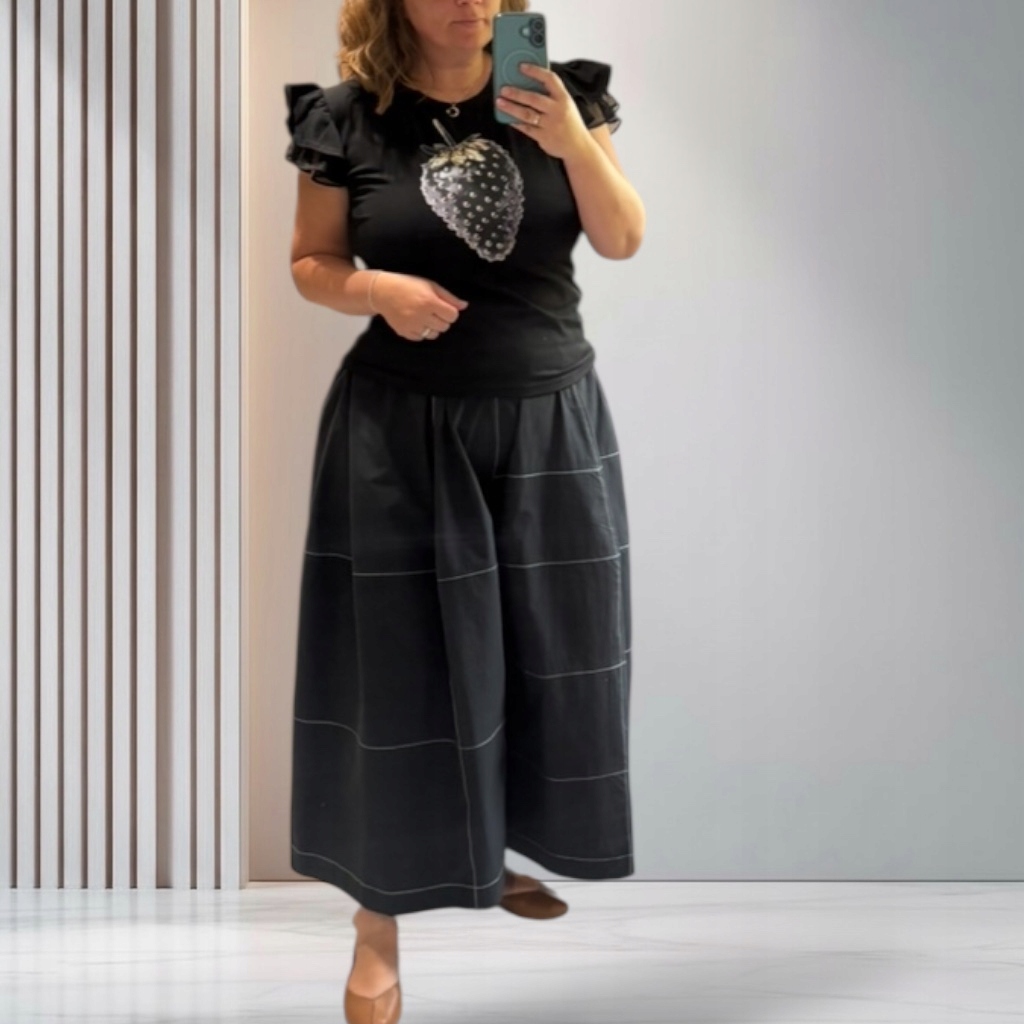 Dámské elegantní široké kalhoty Wendy Trendy