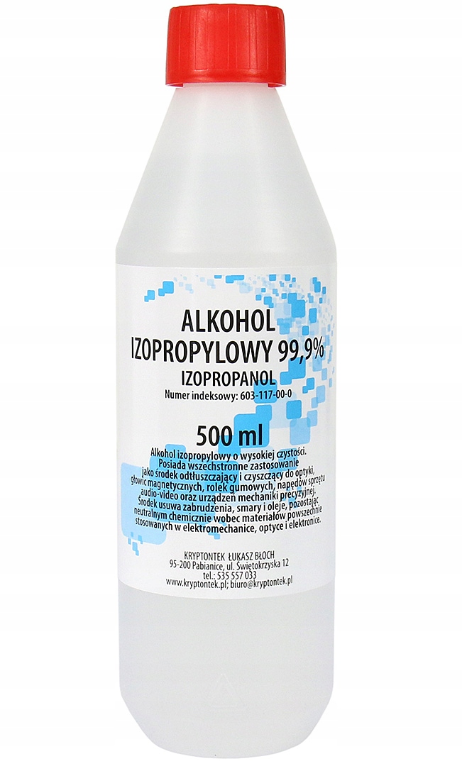 

Alkohol Izopropylowy Izopropanol Ipa 0,5L 500ml K