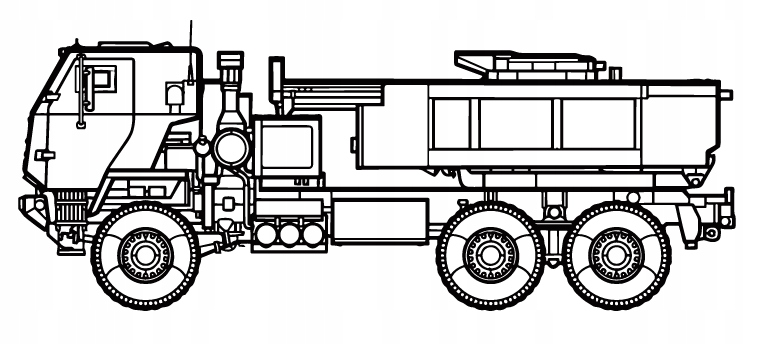 nástěnná dekorace Obraz M142 Himars