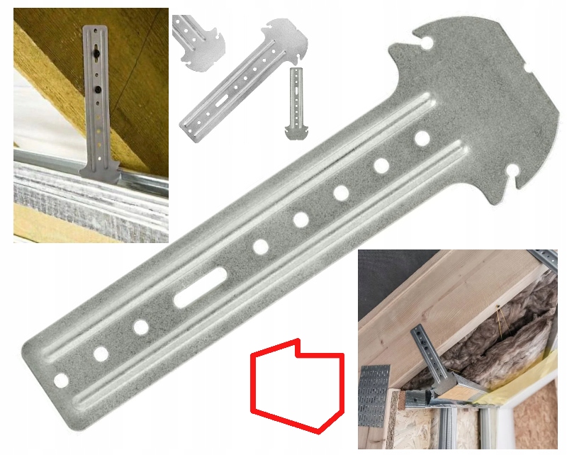 

Wieszak do poddaszy kotwowy grzybkowy 180mm 10szt