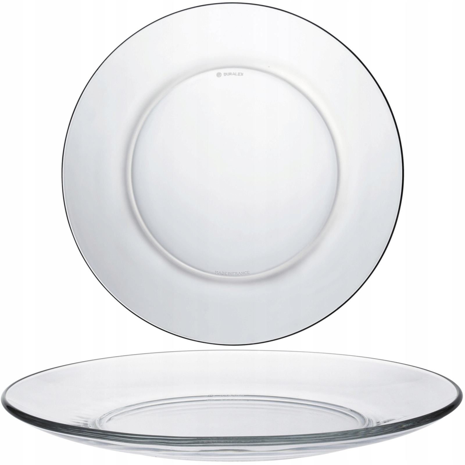 Talíř Mělký Duralex Lys Transparentní 235 X 20 MM Sada 6 Ks