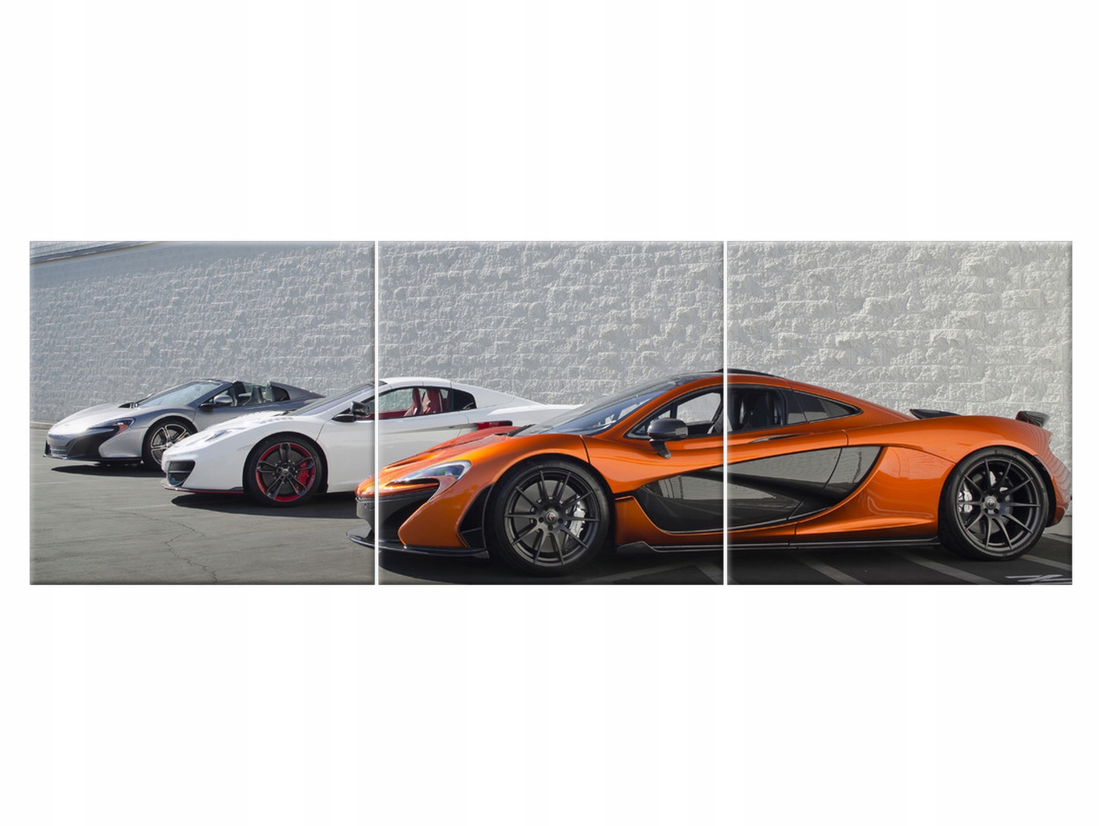 

Obraz 150x50 Pejzaż Spotkanie McLaren Droga