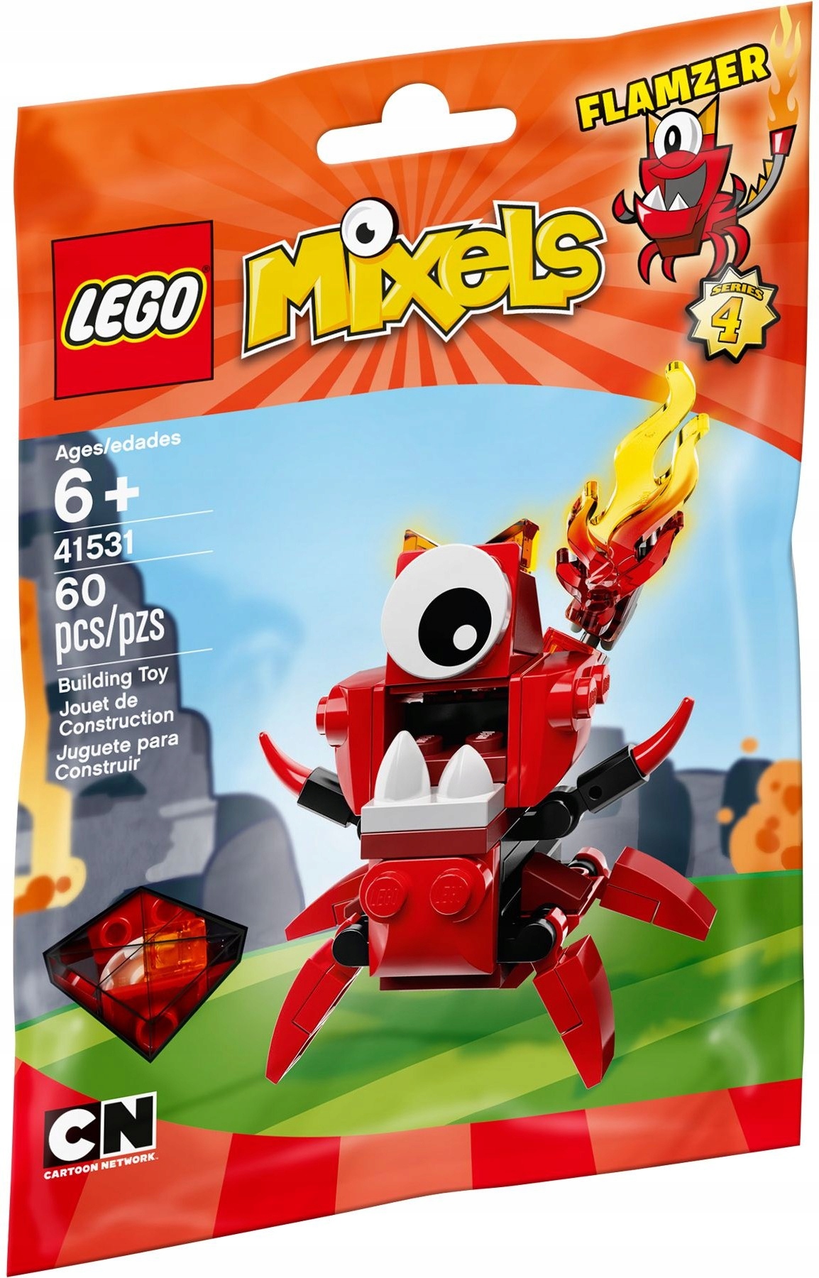 

Lego Mixels Seria 4 41531 Flamzer
