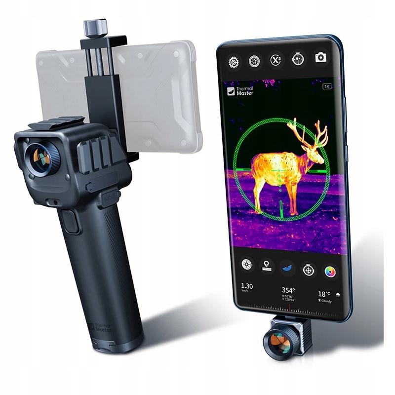 Thermal Master T2 Max termovizní monokulár a termokamera na mobil, Android
