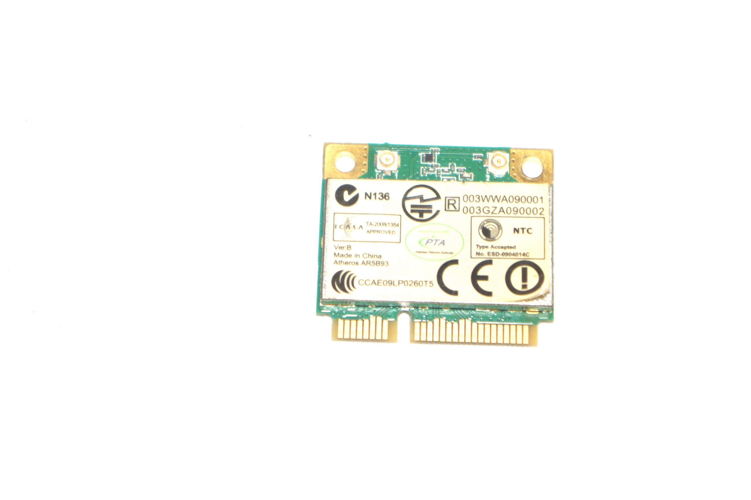 WiFi PACKARD BELL MS2291