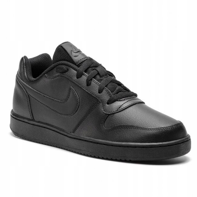 Pánské boty Nike Ebernon Low Černé Kožené AQ1775-003 velikost 45