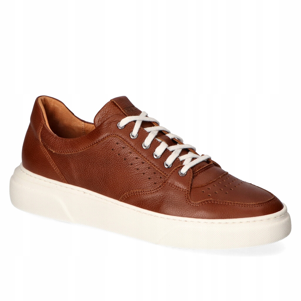 Pánské Polobotky Ego Kožené Hnědé lico