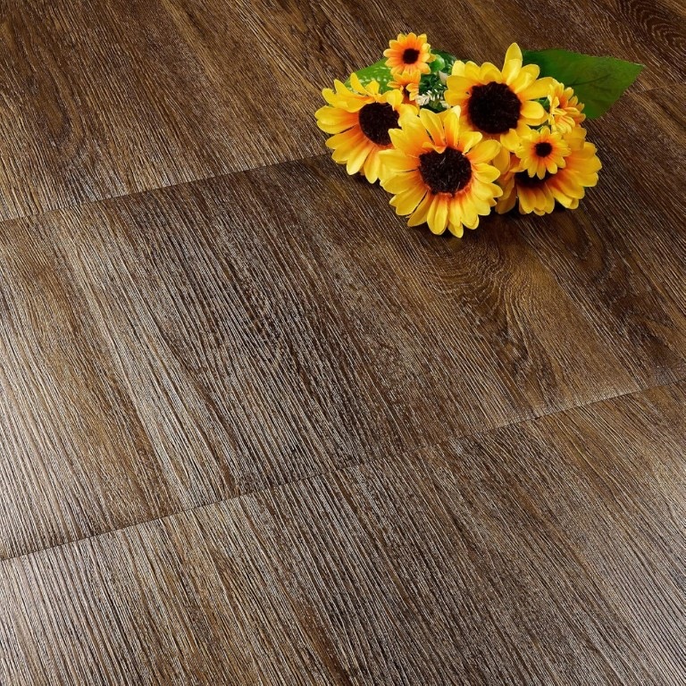 Samolepící vinylové dlaždice 30×30 cm hnědý ořech sada 30 ks 2,7 m²